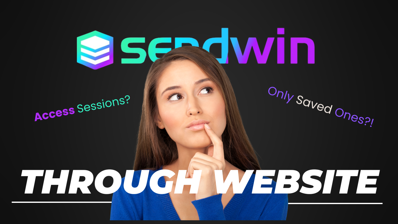 Access Entire Session from website - No extension needed | Launch any SendWin session directly