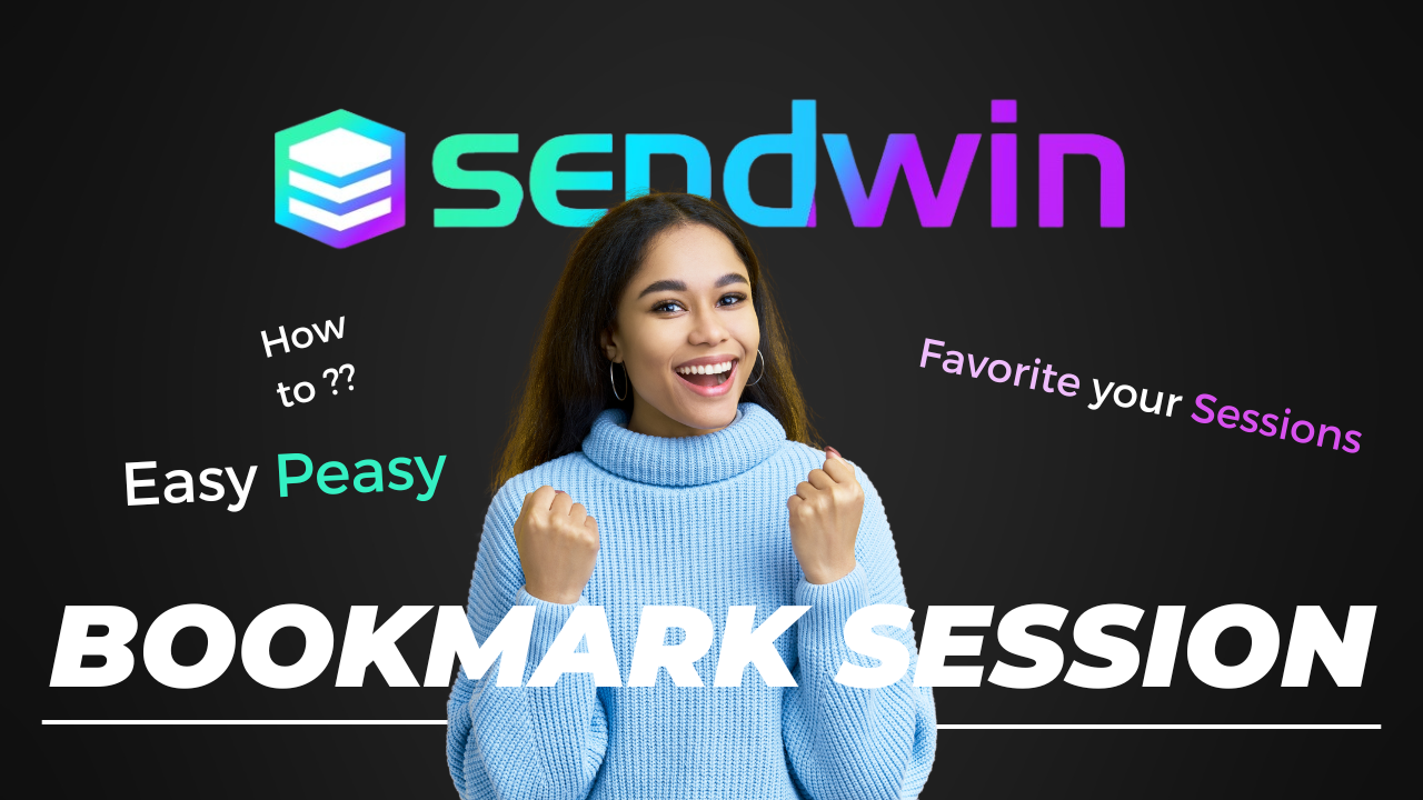How to Create Bookmark of Session in SendWin | Create Bookmarks for Saved Sessions Directly