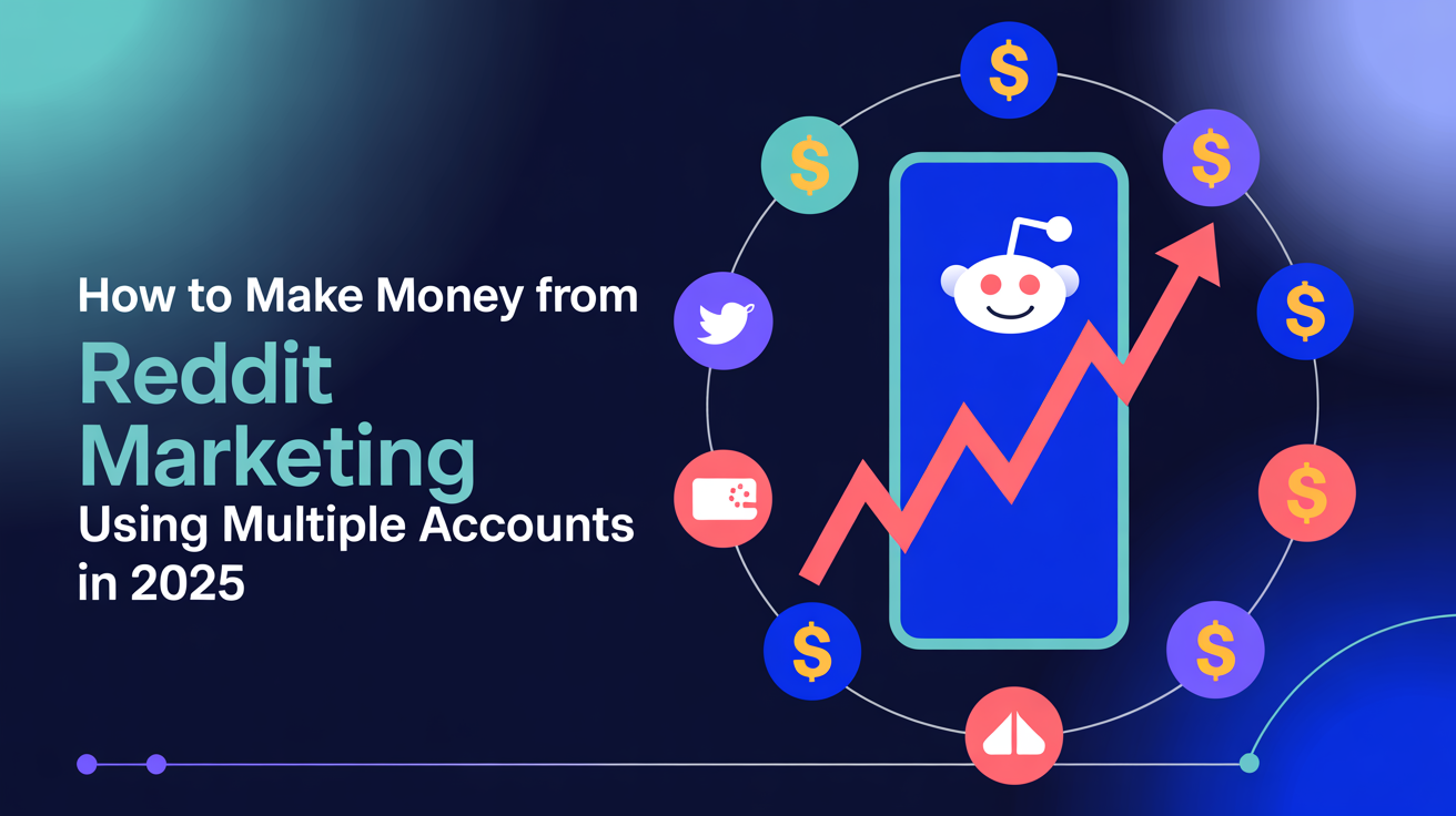 How to Make Money from Reddit Marketing Using Multiple Accounts in 2025