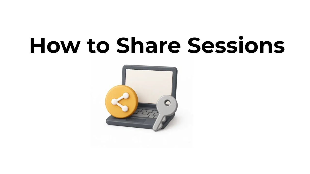 Sendwin Tutorial - How to Share Sessions to Team!