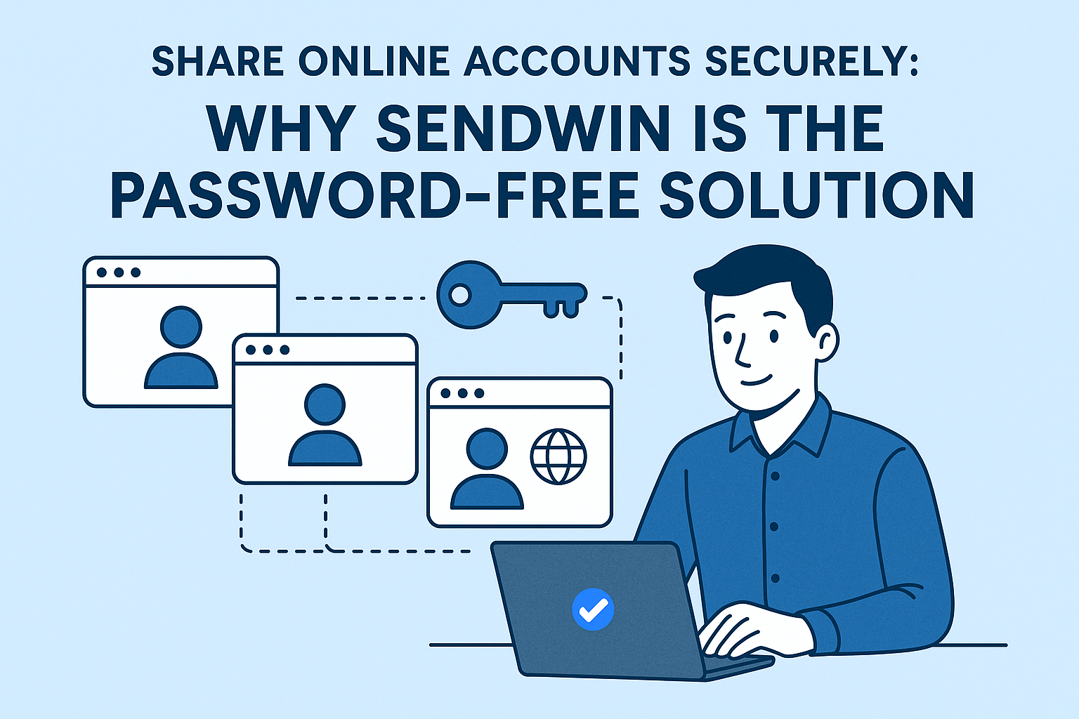 Avoid Password Risks: Share Sessions Safely with Sendwin’s One-Click Feature