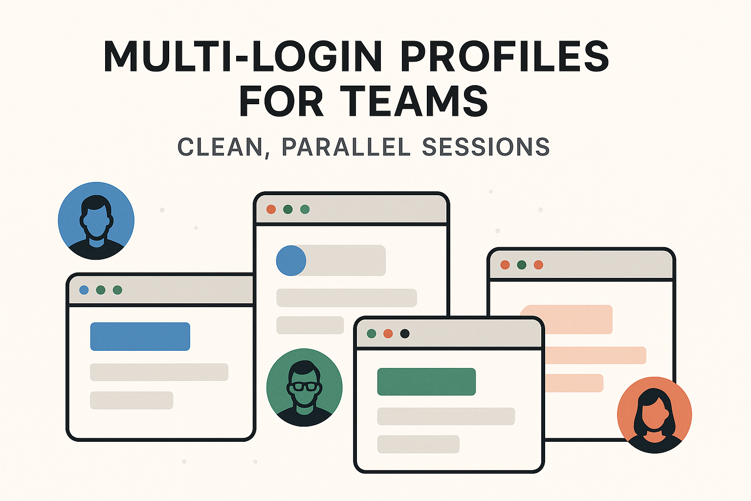 Multi-Login Profiles for Teams: Clean, Parallel Sessions