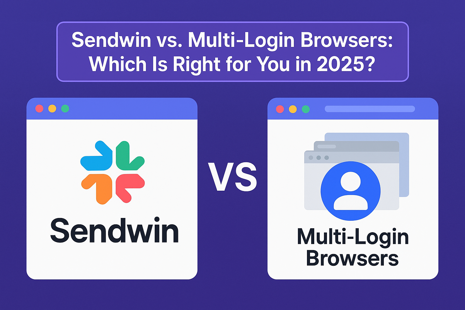 Sendwin vs. Multi-Login Browsers: Which Is Right for You in 2025?