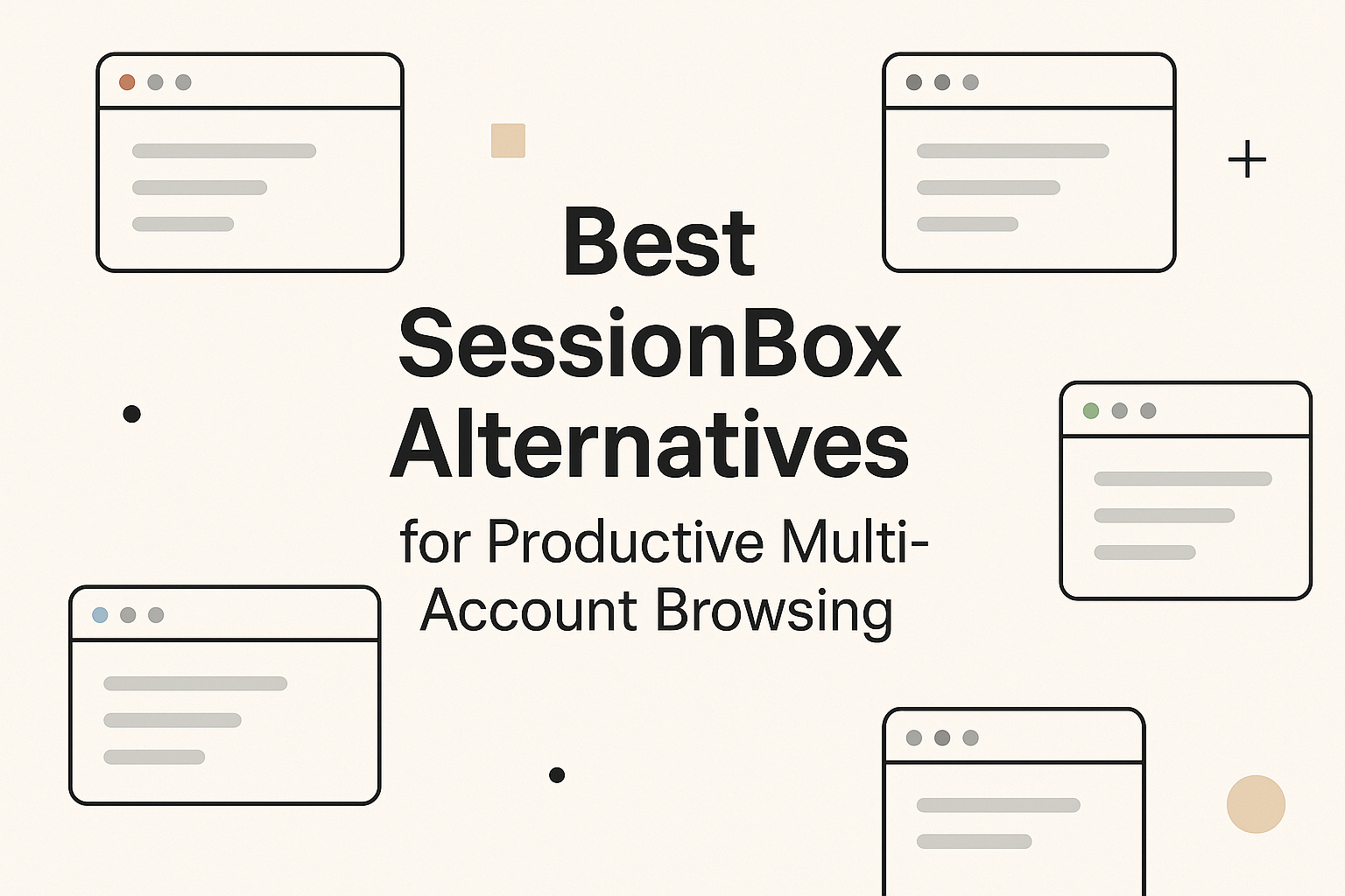 Best SessionBox Alternatives for Productive Multi-Account Browsing