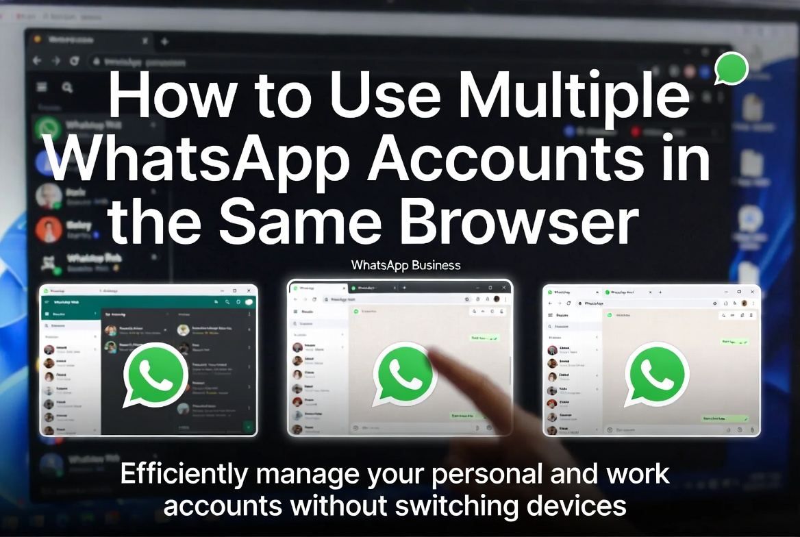How to Handle WhatsApp Accounts Efficiently in the Same Browser in 2025