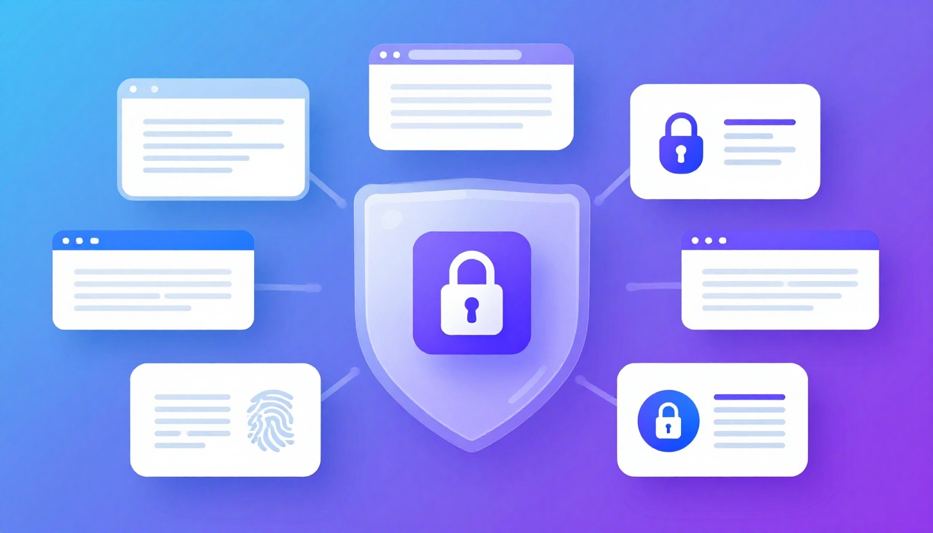 Modern tech illustration showing browser isolation concept for Affiliate Marketing Browser.
        