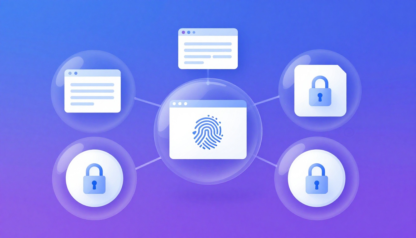 Modern tech illustration showing browser isolation concept for Kubernetes Browser.
        Multiple 