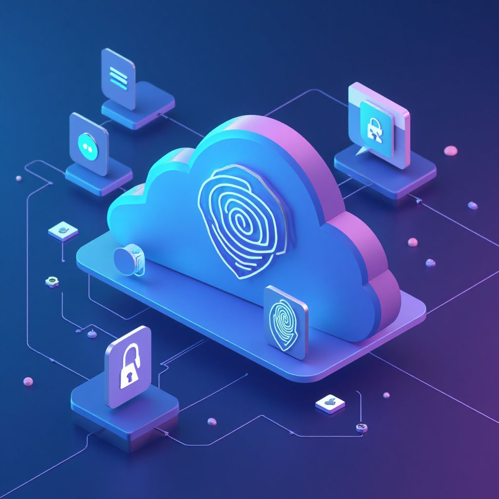 Modern tech illustration showing browser isolation concept for Cloud Browser For Geo Restricted Cont