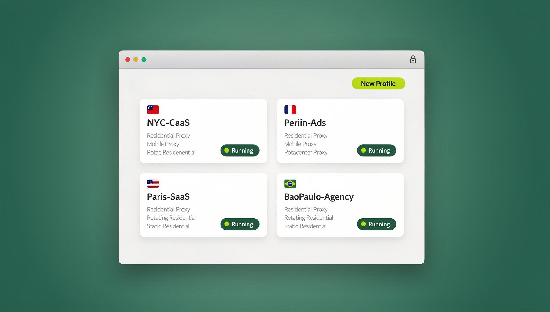 How an Antidetect Browser Protects Your Privacy and Multiple Accounts in 2026 — Send.win dashboard