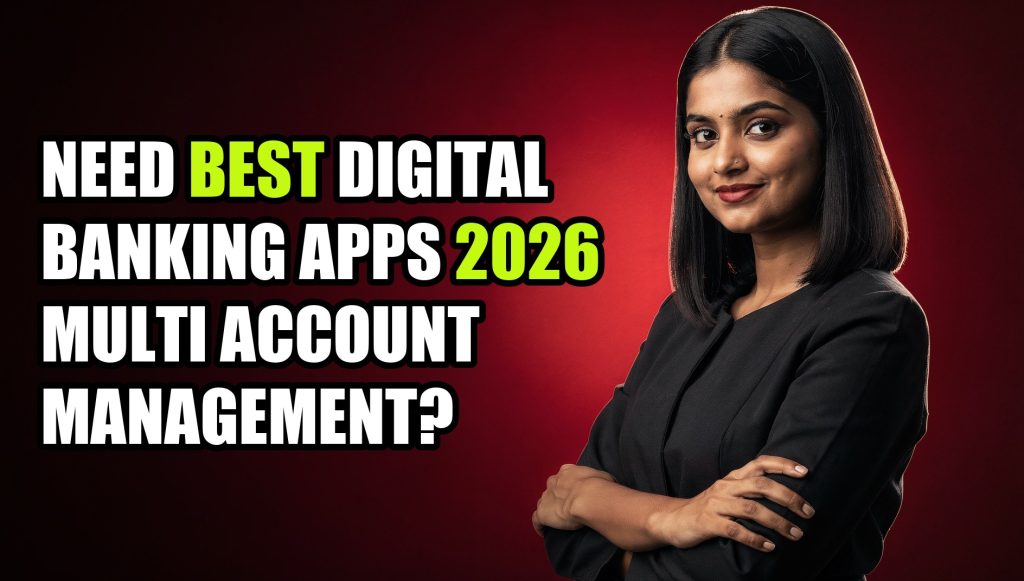 Need best digital banking apps 2026 multi account management?
