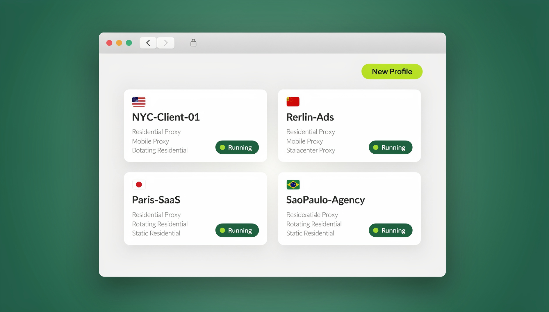 Send.win dashboard illustrating cloud browser online