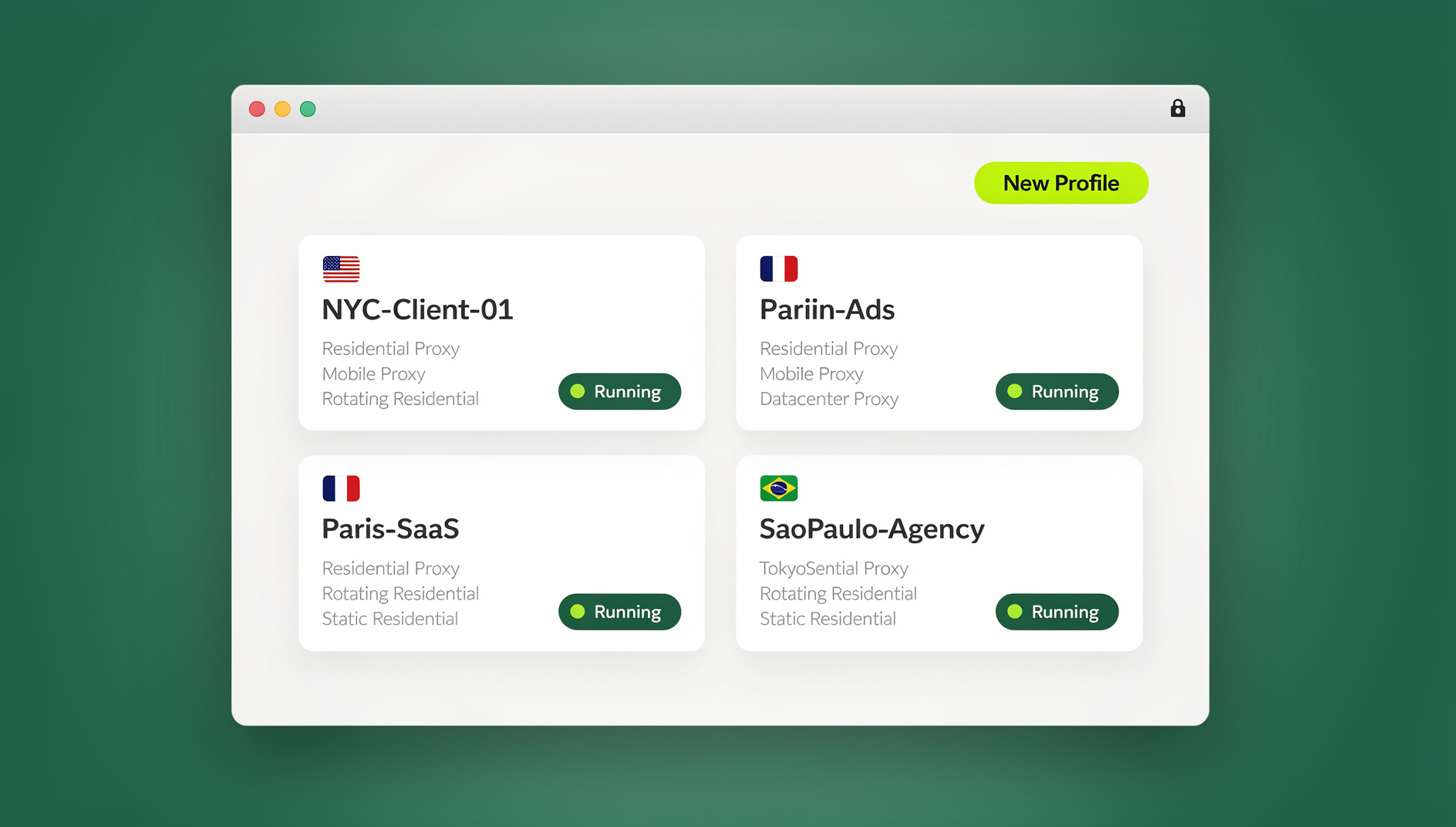 Send.win dashboard illustrating disposable browser online