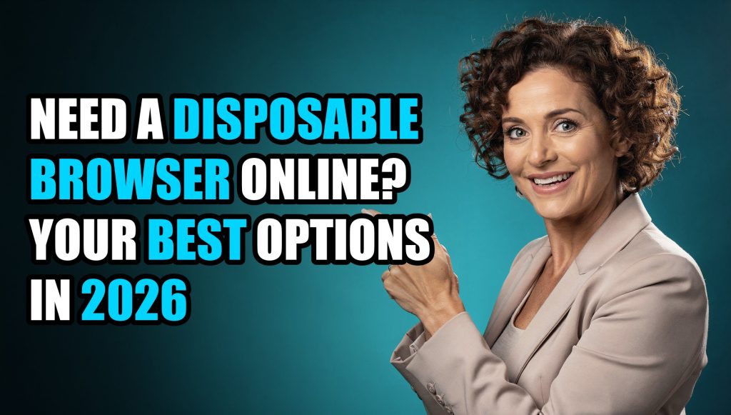 Need a Disposable Browser Online? Your Best Options in 2026