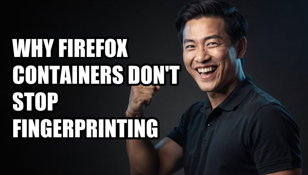 Why Firefox Containers Don’t Stop Fingerprinting