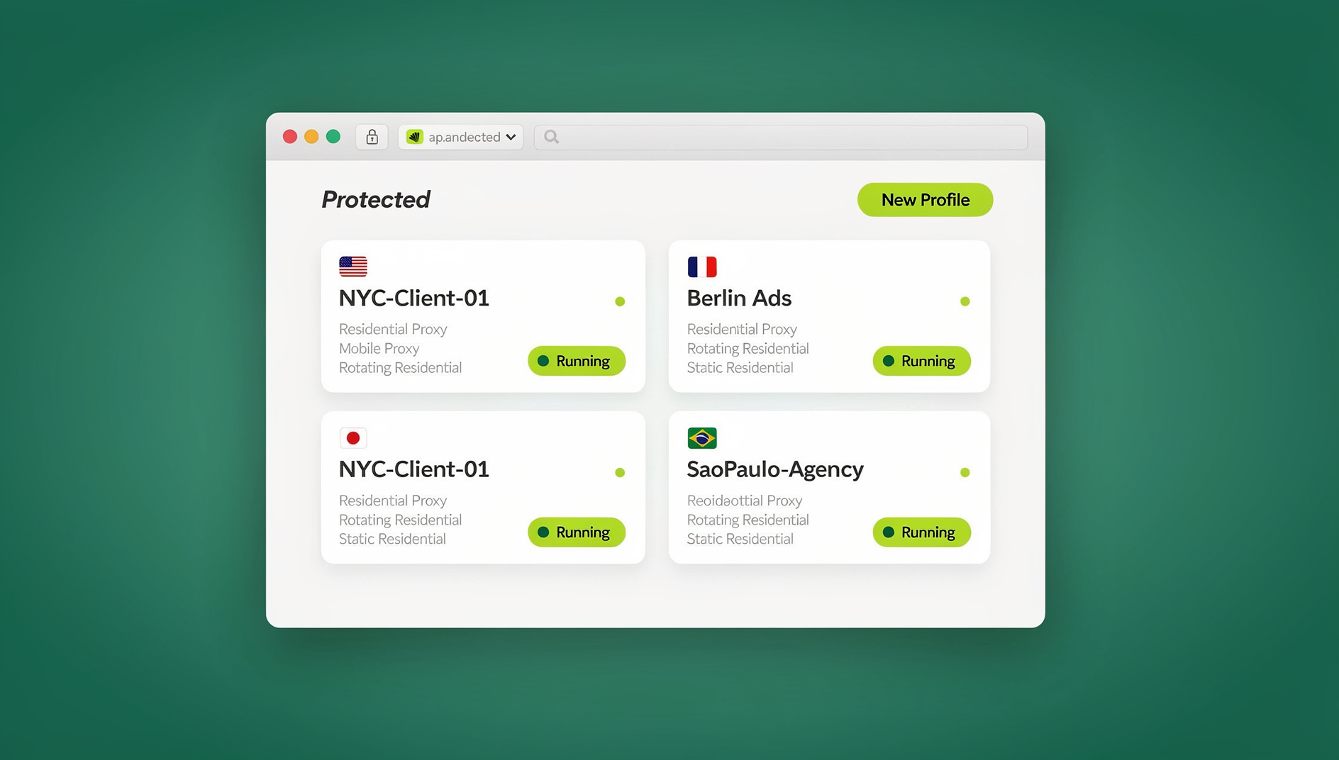 How a Proxy Can Help Protect Your Privacy: Complete Guide (2026) — Send.win dashboard