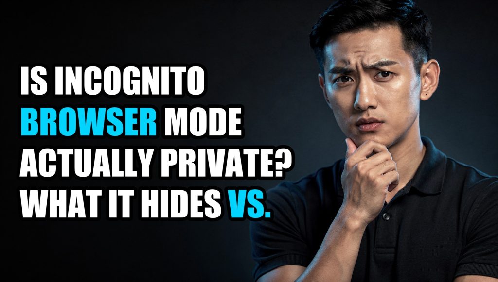 Is Incognito Browser Mode Actually Private? What It Hides vs. What It Doesn’t