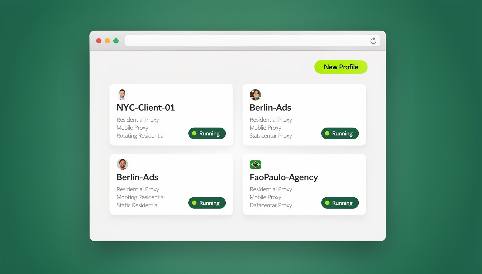 How to Manage Multiple Telegram Accounts in 2026: Best Methods & Tools — Send.win dashboard