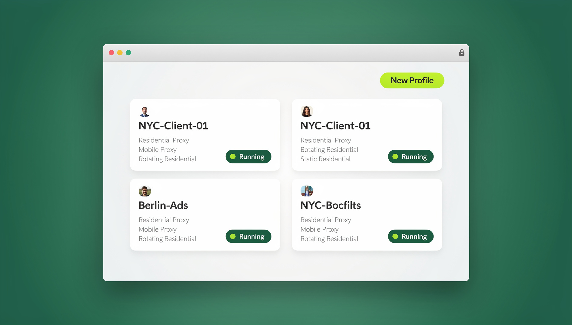 How to Manage Multiple Accounts Without Getting Banned in 2026 — Send.win dashboard