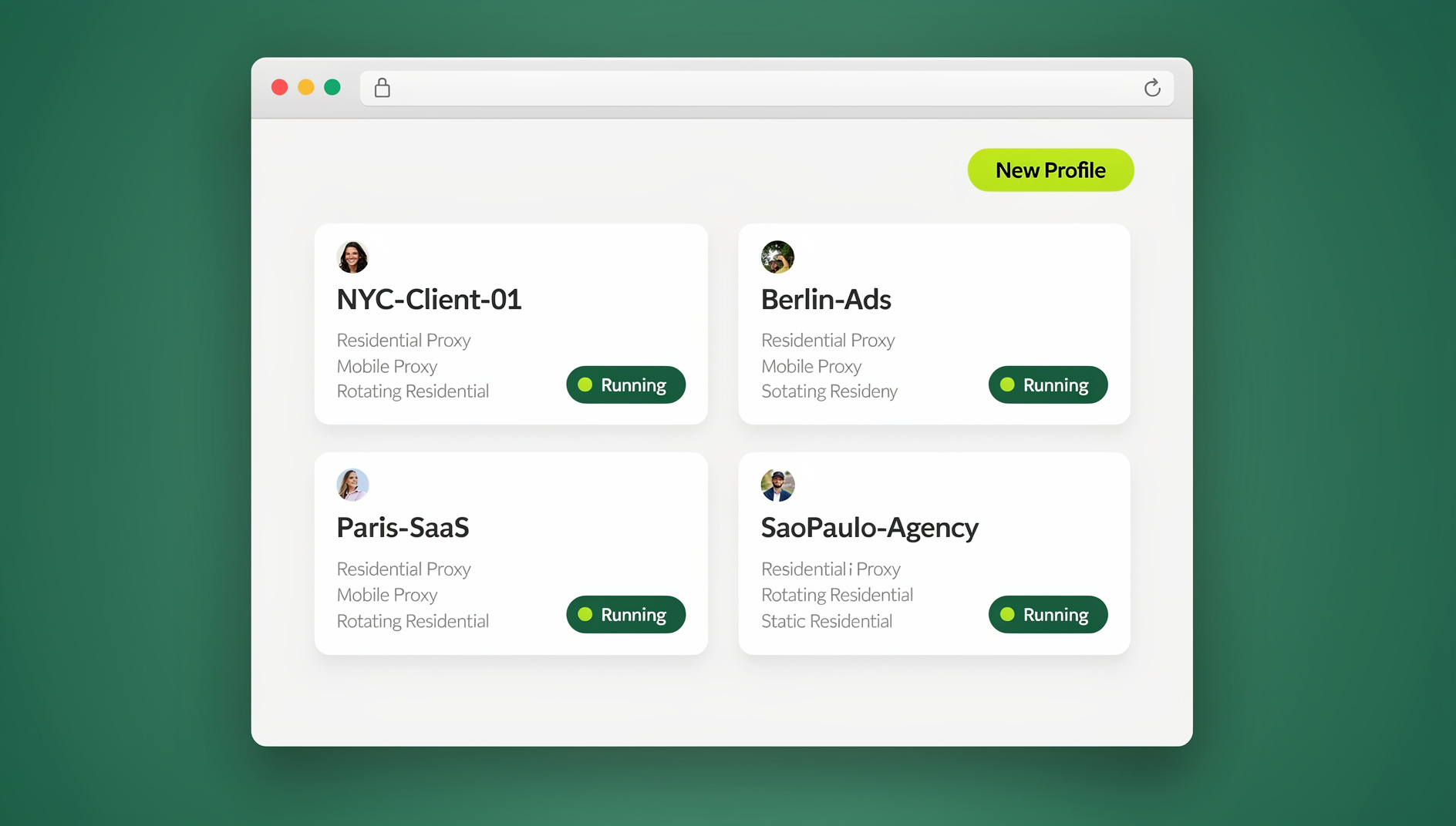 How to Manage Multiple Pinterest Accounts Without Bans — Send.win dashboard
