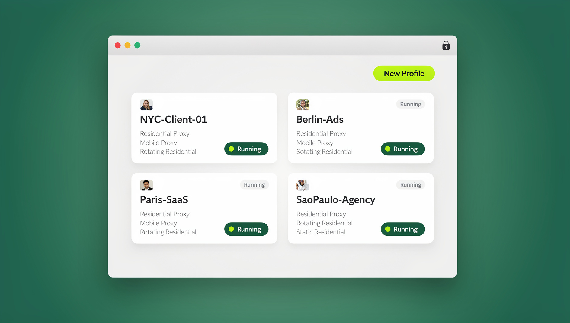 How Sendwin Boosts Productivity When Managing Multiple Social Profiles — Send.win dashboard