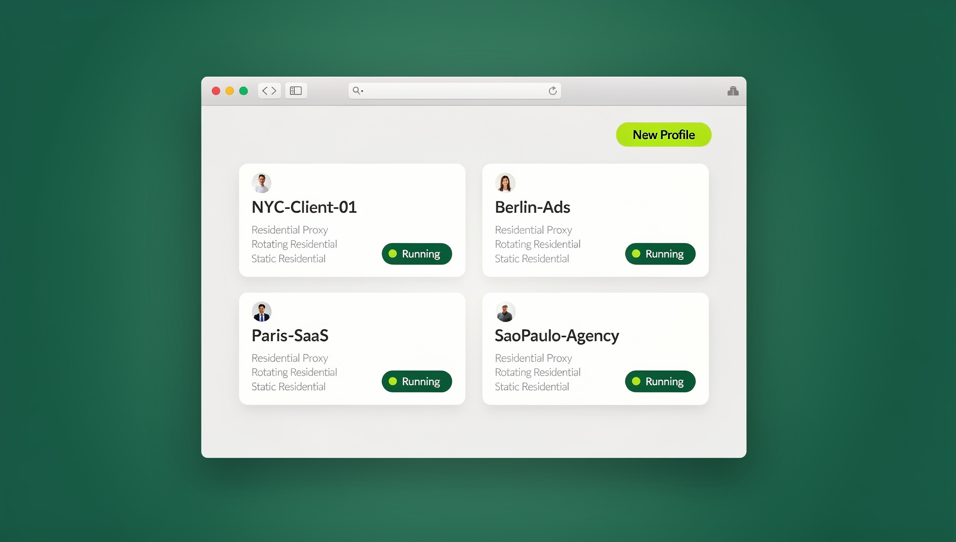 How to Safely Manage Multi Account Twitter — Send.win dashboard