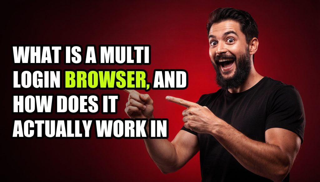 What Is a Multi Login Browser, and How Does It Actually Work in 2026?