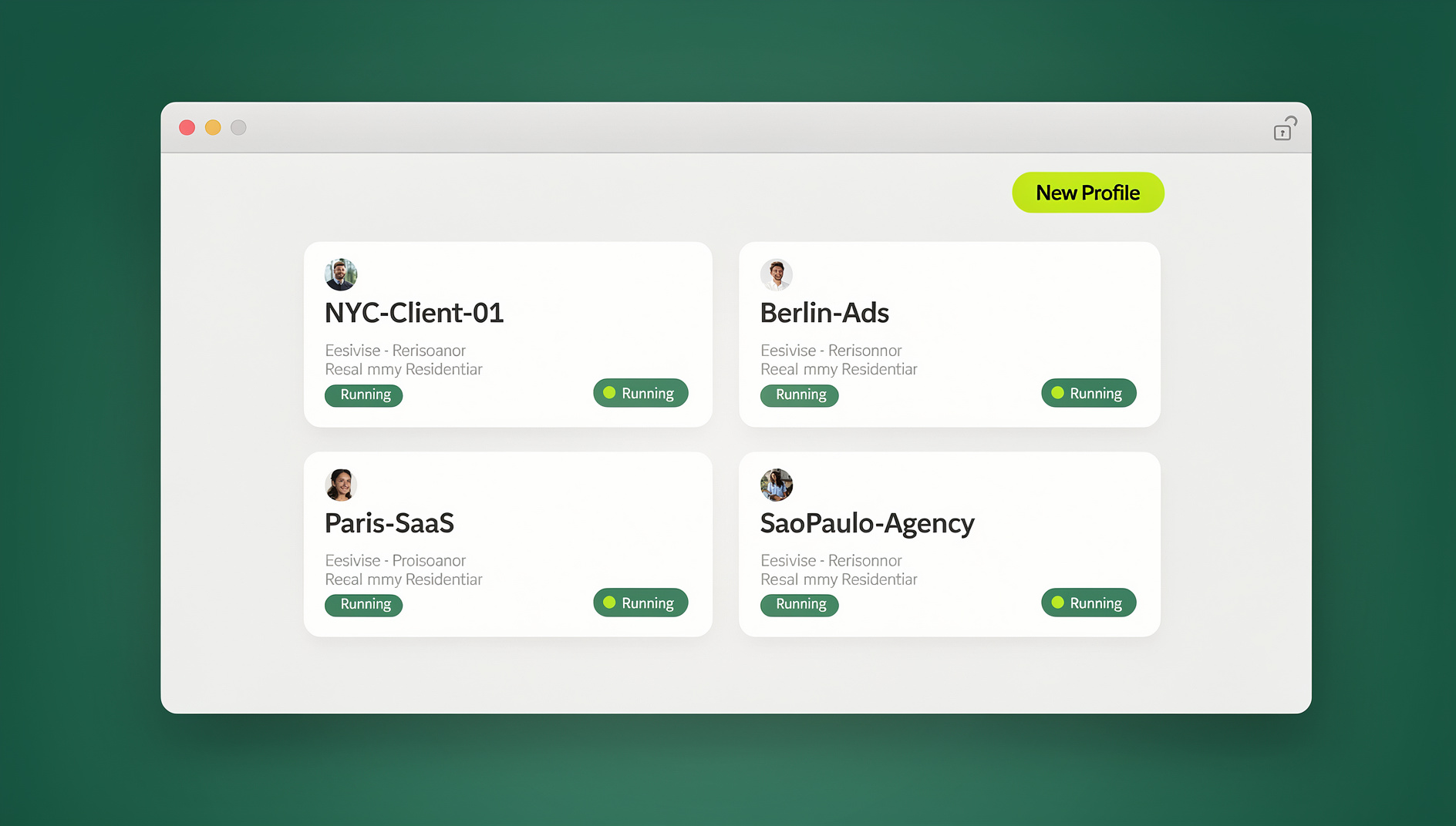 One Login System for Every Social Account You Run — Send.win dashboard