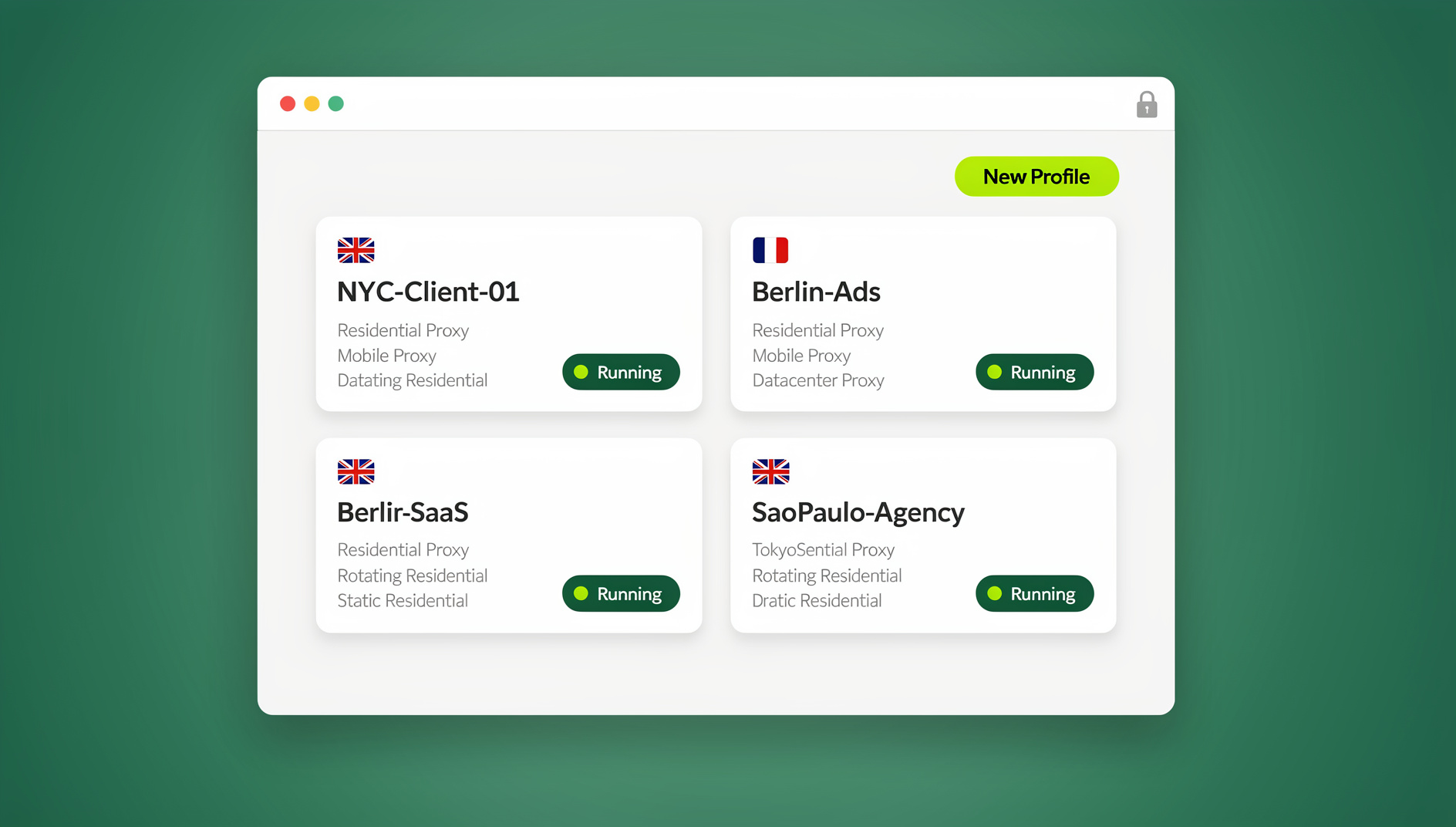 7 Steps to a Proper Proxy Browser Setup (No Leaks, No Bans) — Send.win dashboard