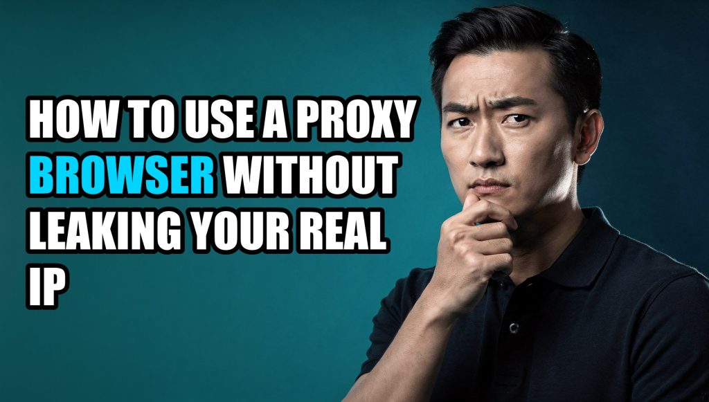How to Use a Proxy Browser Without Leaking Your Real IP