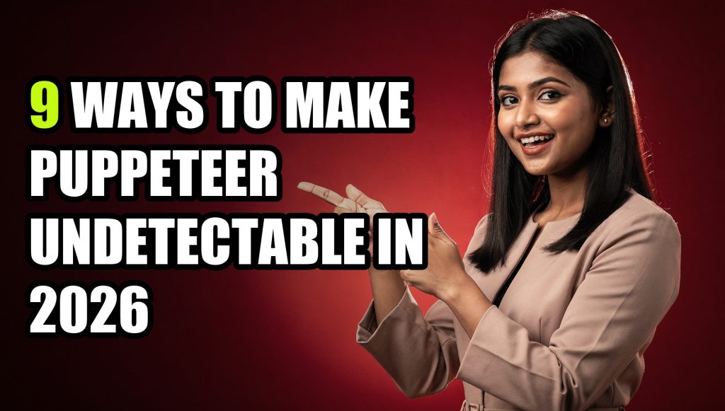 9 Ways to Make Puppeteer Undetectable in 2026