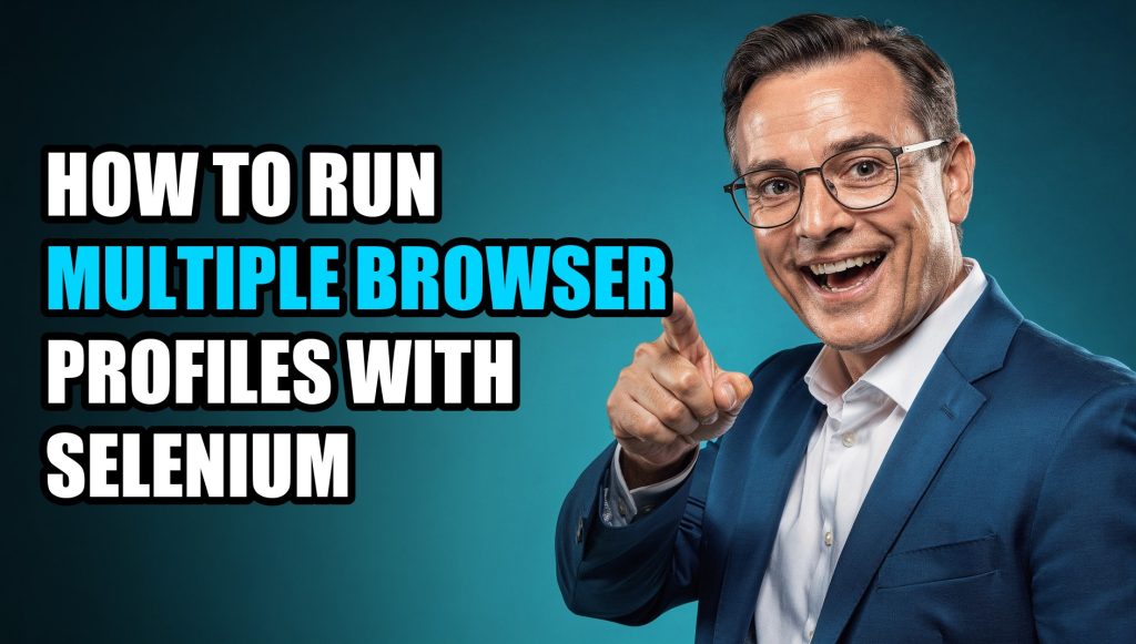 How to Run Multiple Browser Profiles With Selenium