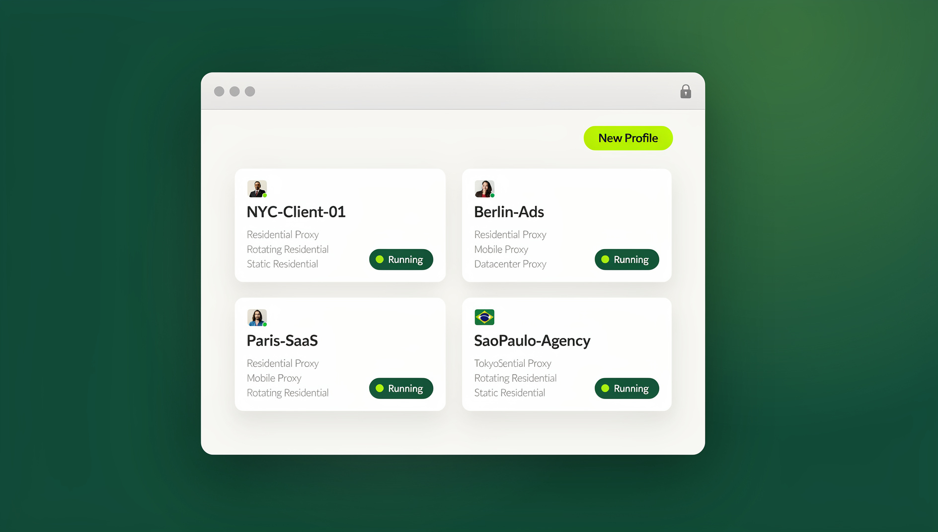 Send.win vs Multilogin vs SessionBox: Which Multi-Login Browser Wins in 2026? — Send.win dashboard