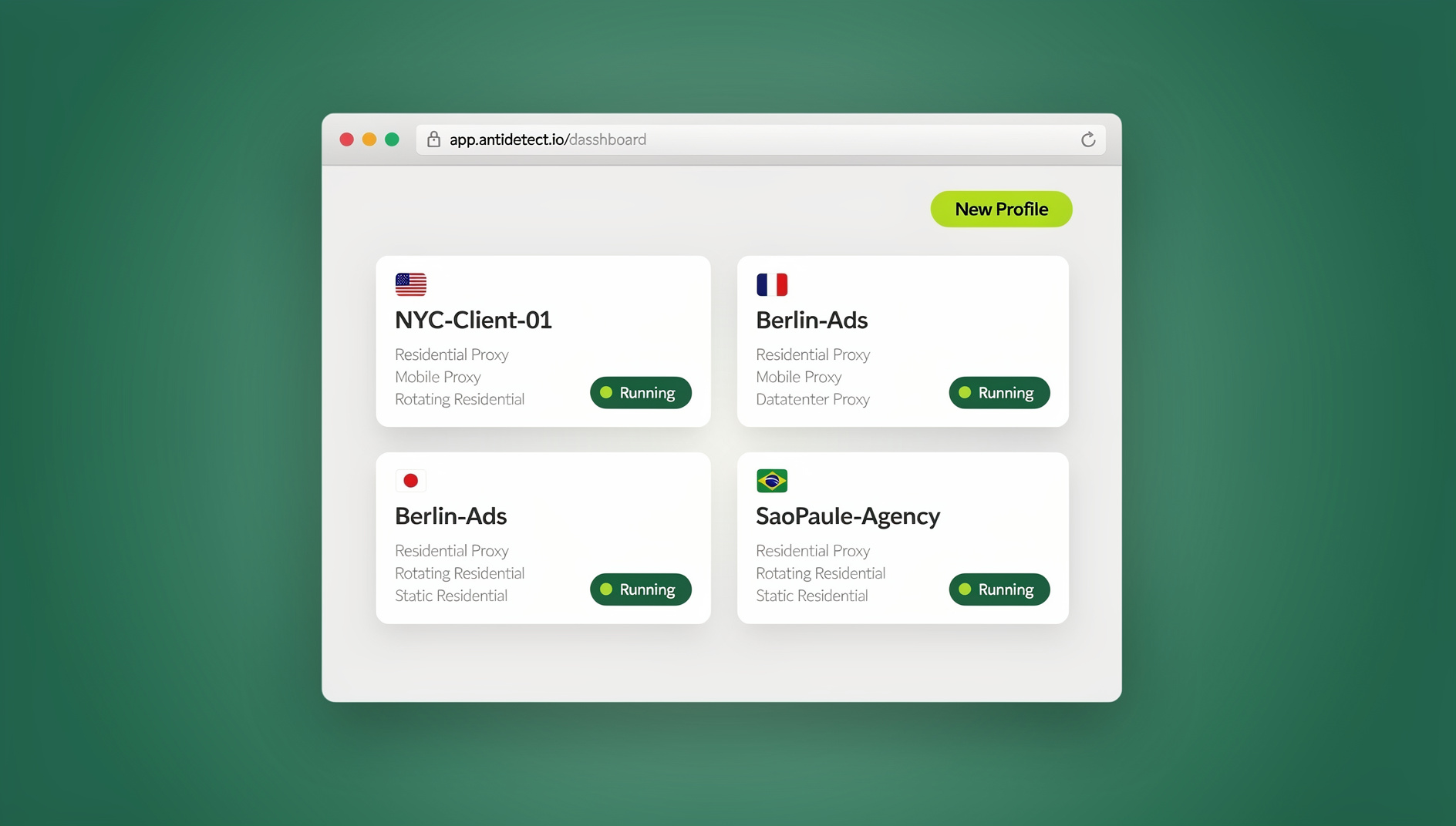 Send.win vs AdsPower: Cloud Flexibility Wins — Send.win dashboard