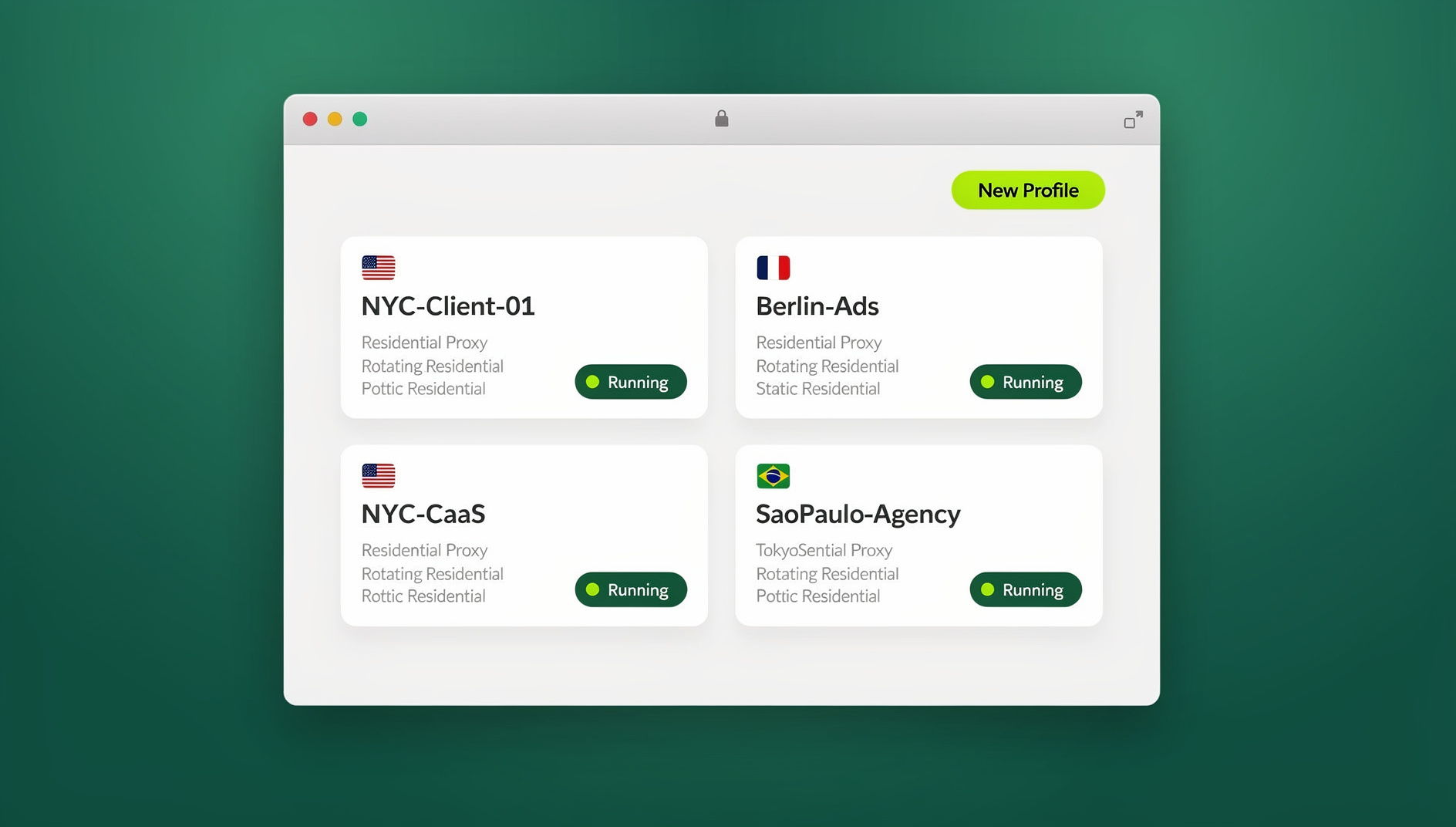 How to Run a TikTok Ads Browser Without Getting Banned — Send.win dashboard