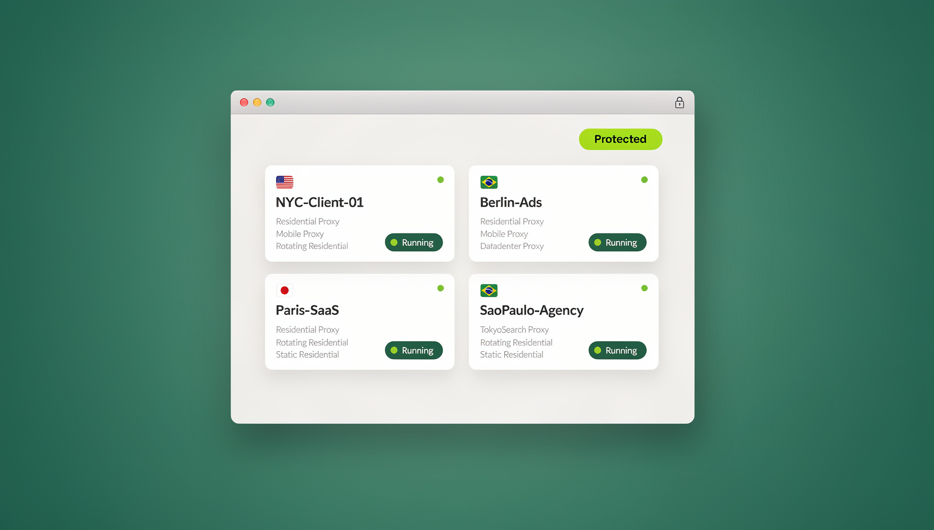 How to Stop WebRTC Leaks From Exposing Your Real IP Address in 2026 — Send.win dashboard