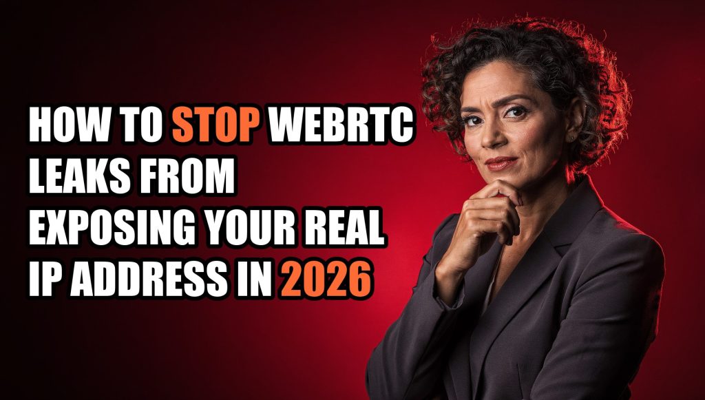 How to Stop WebRTC Leaks From Exposing Your Real IP Address in 2026