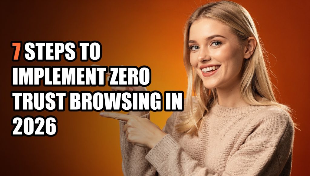 7 Steps to Implement Zero Trust Browsing in 2026