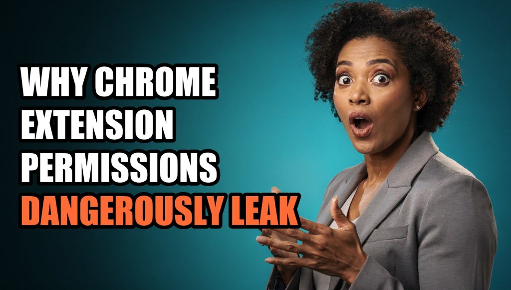 Why Chrome Extension Permissions Dangerously Leak Data