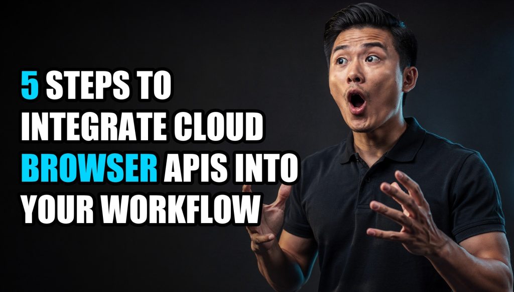 5 Steps to Integrate Cloud Browser APIs into Your Workflow