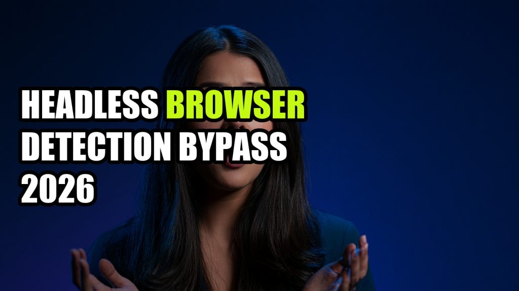 Headless Browser Detection Bypass 2026