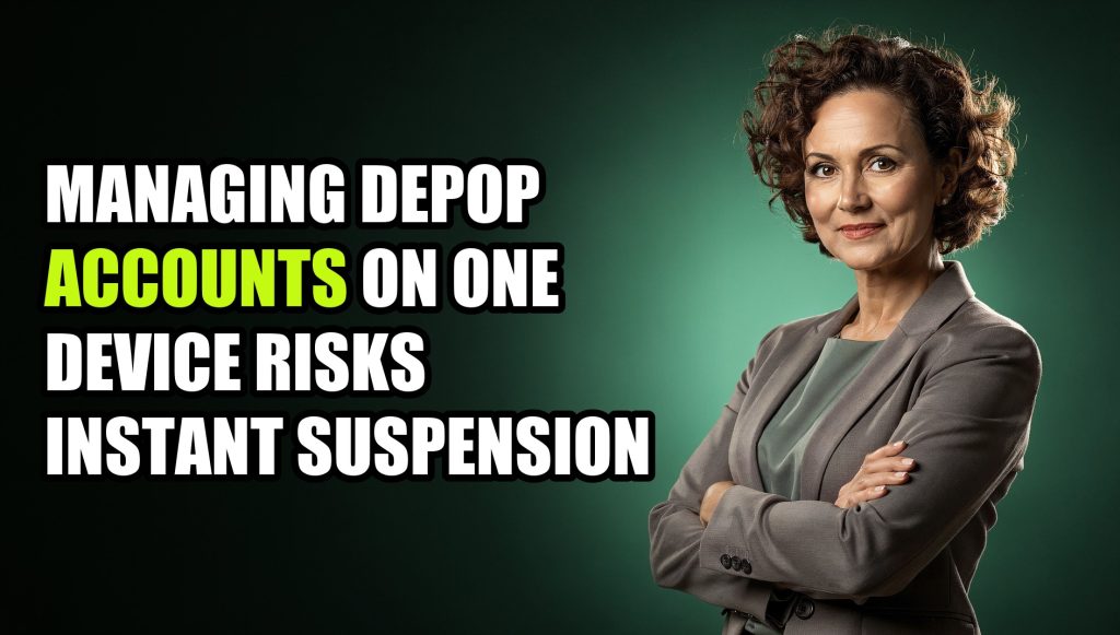 Managing Depop Accounts on One Device Risks Instant Suspension