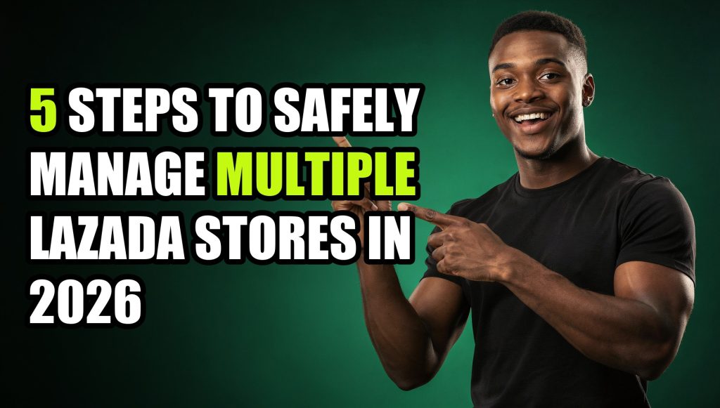 5 Steps to Safely Manage Multiple Lazada Stores in 2026