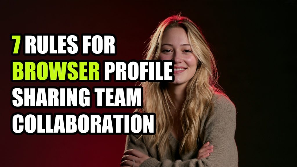 7 Rules for Browser Profile Sharing Team Collaboration