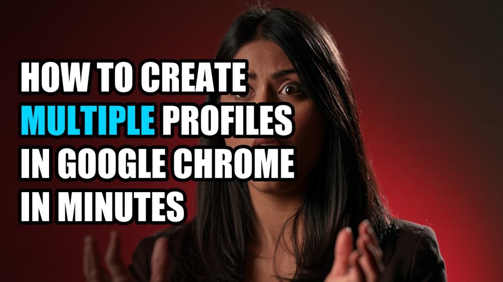 How to Create Multiple Profiles in Google Chrome in Minutes