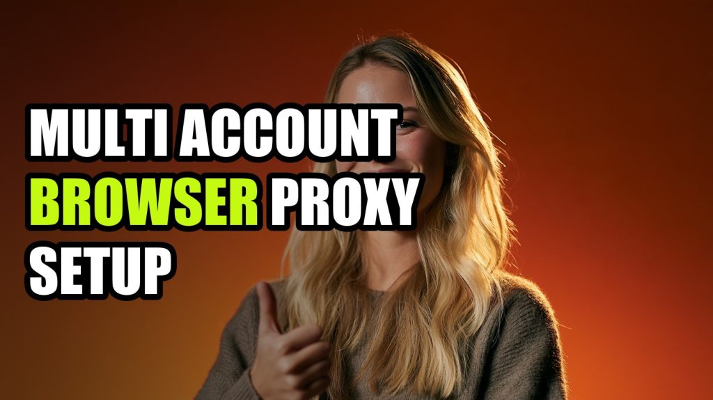 Multi Account Browser Proxy Setup: One Profile Per Account