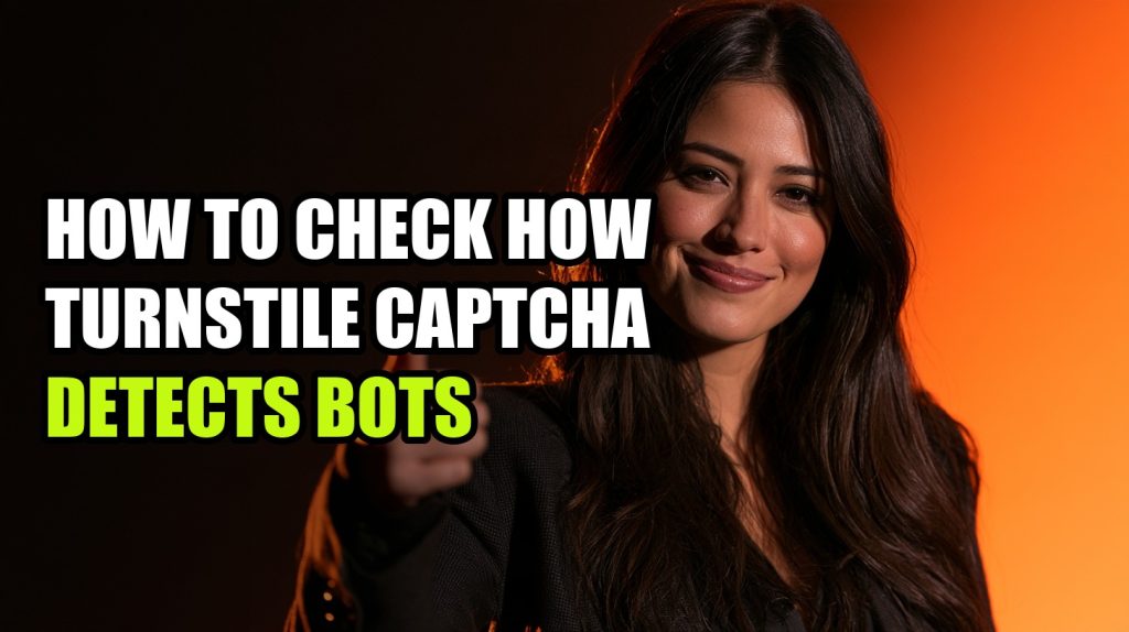 How to Check How Turnstile Captcha Detects Bots