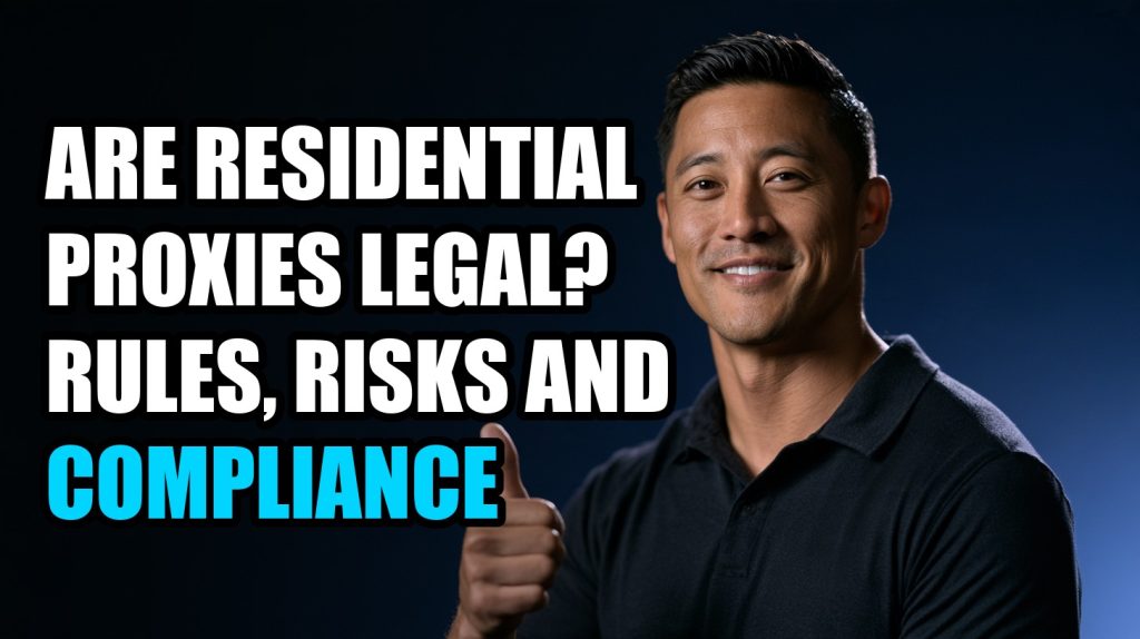 Are Residential Proxies Legal? Rules, Risks and Compliance