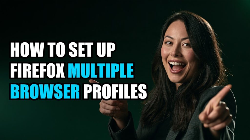 How to Set Up Firefox Multiple Browser Profiles