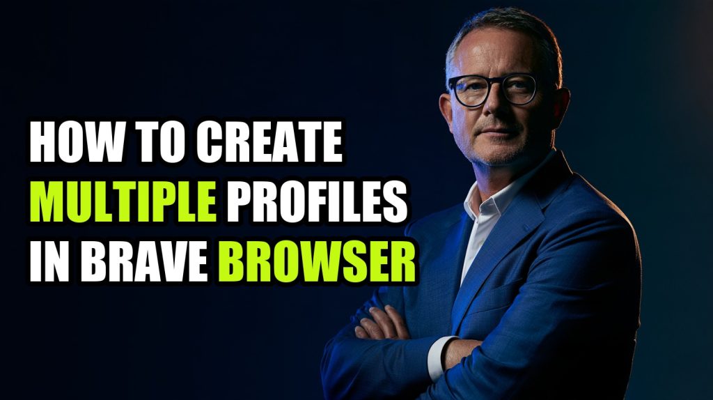 How to Create Multiple Profiles in Brave Browser