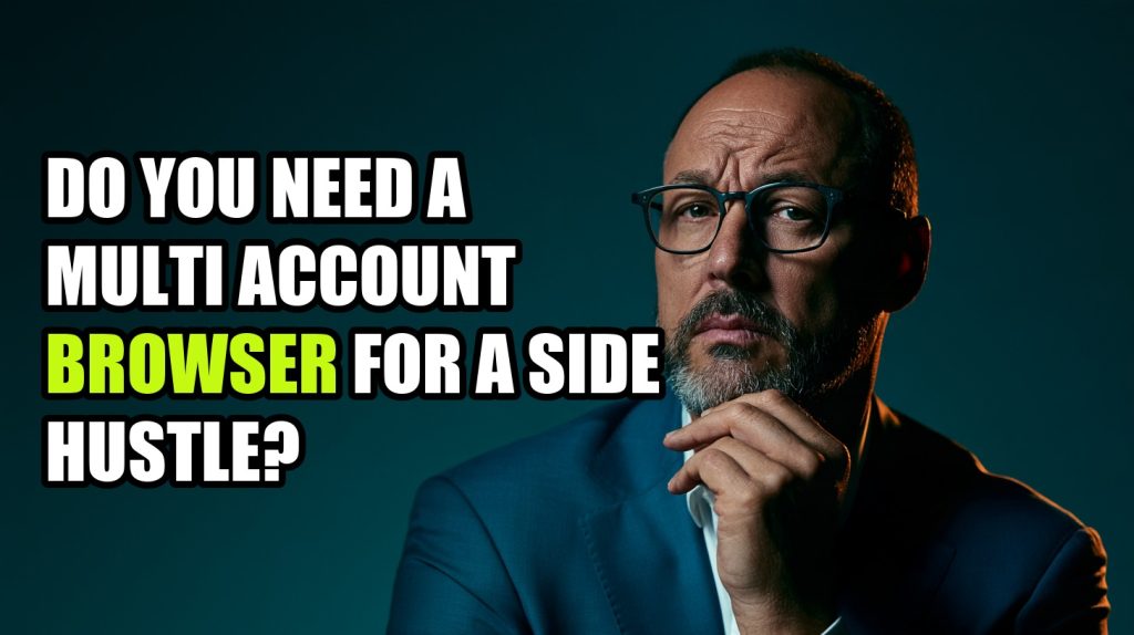 Do You Need a Multi Account Browser for a Side Hustle?
